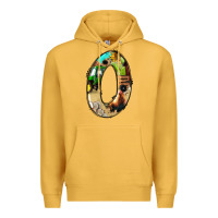 Mustard farm life alphabet numbers 0 Premium Hoodie - BundleAndBundleShop