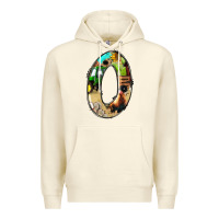 Sandshell farm life alphabet numbers 0 Premium Hoodie - BundleAndBundleShop