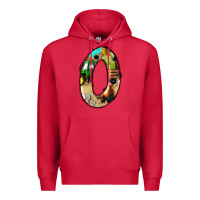 Cardinal farm life alphabet numbers 0 Premium Hoodie - BundleAndBundleShop