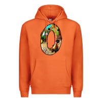 Carrot farm life alphabet numbers 0 Premium Hoodie - BundleAndBundleShop
