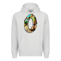 Dove Grey farm life alphabet numbers 0 Premium Hoodie - BundleAndBundleShop