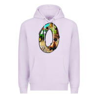 Lilac farm life alphabet numbers 0 Premium Hoodie - BundleAndBundleShop