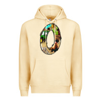 Pina Colada farm life alphabet numbers 0 Premium Hoodie - BundleAndBundleShop