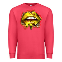 Cardinal softball lips Premium Sweatshirt - Zillion Design Studio