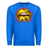 True Royal softball lips Premium Sweatshirt - Zillion Design Studio