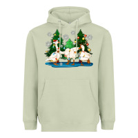 Matcha christmas duck Heavyweight Hoodie - Zillion Design Studio