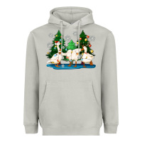 Moon Dust christmas duck Heavyweight Hoodie - Zillion Design Studio