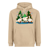 Mushroom christmas duck Heavyweight Hoodie - Zillion Design Studio