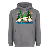 Storm christmas duck Heavyweight Hoodie - Zillion Design Studio