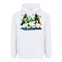 White christmas duck Heavyweight Hoodie - Zillion Design Studio