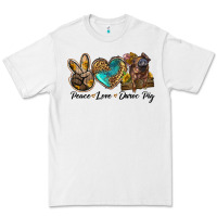 White peace love duroc pig Premium Tee - LillyAllenDesigns