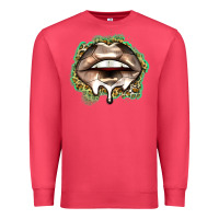 Cardinal soccer lips Premium Sweatshirt - Zillion Design Studio