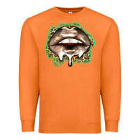 Carrot soccer lips Premium Sweatshirt - Zillion Design Studio