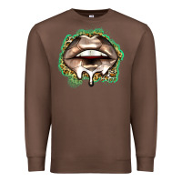 Soccer Lips Premium Sweatshirt | Teevron