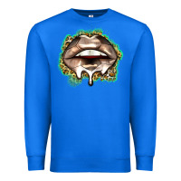 True Royal soccer lips Premium Sweatshirt - Zillion Design Studio