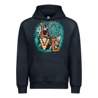 Navy love western Urban Hoodie - AdoDesignShop