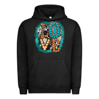 Pigment Black love western Urban Hoodie - AdoDesignShop