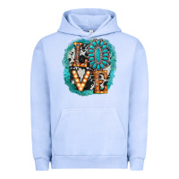 Pigment Grape Ice love western Urban Hoodie - AdoDesignShop
