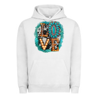 Pigment Lunar Rock love western Urban Hoodie - AdoDesignShop