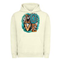 Pigment Pistachio love western Urban Hoodie - AdoDesignShop