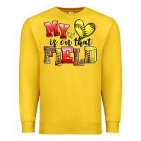 Lemon my heart is on that field softball Premium Sweatshirt - Zillion Design Studio