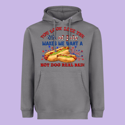 Heavyweight Hoodie dog real bad billie wilder