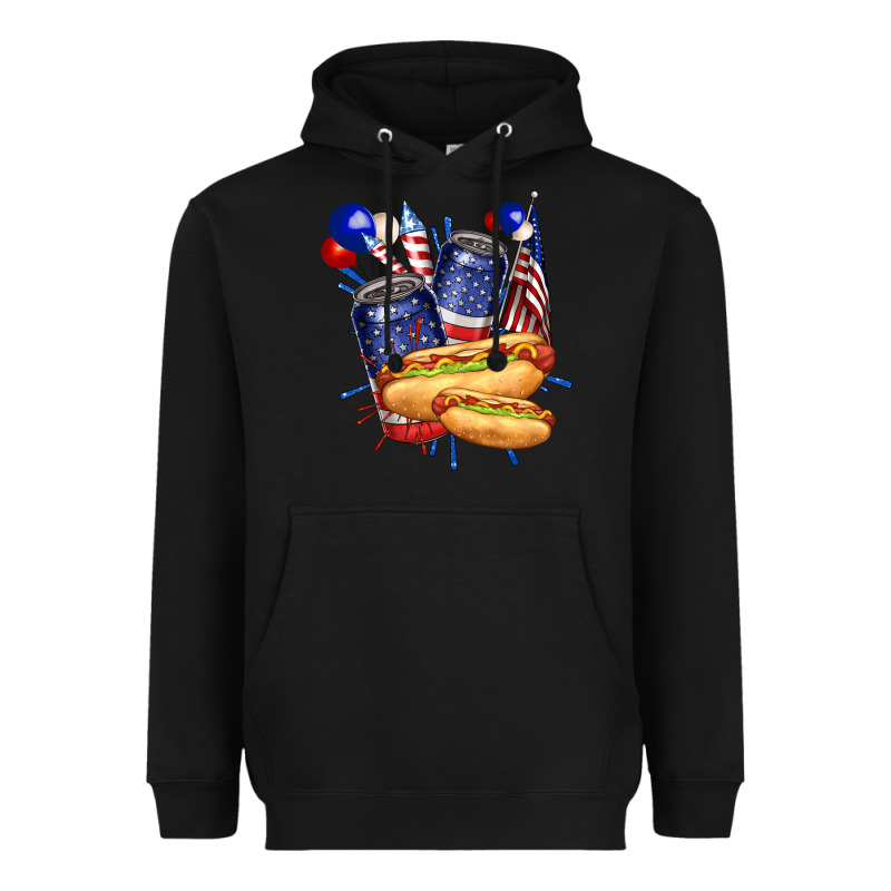 Hotdog With Beers Billie Wilder Heavyweight Hoodie by texasbilliewilder | Teevron