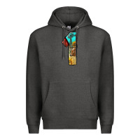 Charcoal Heather farm life alphabet numbers 1 Premium Hoodie - BundleAndBundleShop