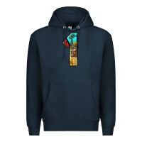 Navy farm life alphabet numbers 1 Premium Hoodie - BundleAndBundleShop