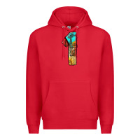Red farm life alphabet numbers 1 Premium Hoodie - BundleAndBundleShop
