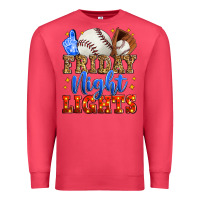 Cardinal friday night lights baseball Premium Sweatshirt - Zillion Design Studio