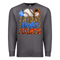 Charcoal Heather friday night lights baseball Premium Sweatshirt - Zillion Design Studio
