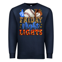 Navy friday night lights baseball Premium Sweatshirt - Zillion Design Studio
