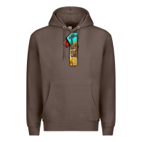 Coffee farm life alphabet numbers 1 Premium Hoodie - BundleAndBundleShop