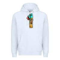 White farm life alphabet numbers 1 Premium Hoodie - BundleAndBundleShop