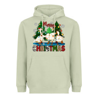 Matcha merry christmas duck Heavyweight Hoodie - Zillion Design Studio
