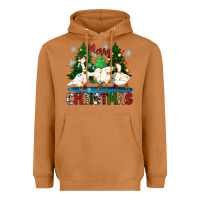 Meerkat merry christmas duck Heavyweight Hoodie - Zillion Design Studio