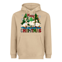 Mushroom merry christmas duck Heavyweight Hoodie - Zillion Design Studio