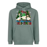 Sage merry christmas duck Heavyweight Hoodie - Zillion Design Studio