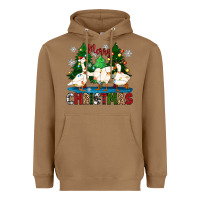 Toasted Coconut merry christmas duck Heavyweight Hoodie - Zillion Design Studio