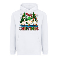 White merry christmas duck Heavyweight Hoodie - Zillion Design Studio