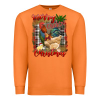 Carrot merry cluckin' christmas Premium Sweatshirt - RanaPortraitStore