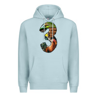 Blue Mist farm life alphabet numbers 3 Premium Hoodie - BundleAndBundleShop
