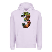 Lilac farm life alphabet numbers 3 Premium Hoodie - BundleAndBundleShop