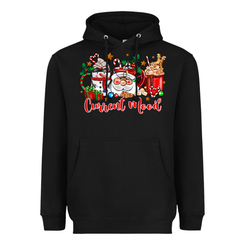 Current Mood Coffee Cups Heavyweight Hoodie by Zillion Design Studio | Teevron