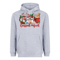 Heather Grey current mood coffee cups Heavyweight Hoodie - Zillion Design Studio