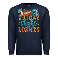 Navy friday night lights american football Premium Sweatshirt - Zillion Design Studio