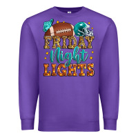 Purple friday night lights american football Premium Sweatshirt - Zillion Design Studio