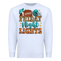 White friday night lights american football Premium Sweatshirt - Zillion Design Studio