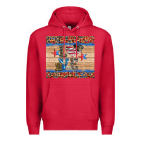Cardinal western usa soldier love tumbler Premium Hoodie - Artiststas